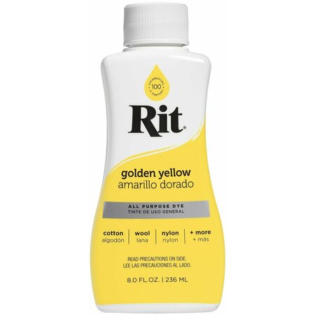 RIT DYE GLD YLLW -DYE LIQUID RIT 8-88420